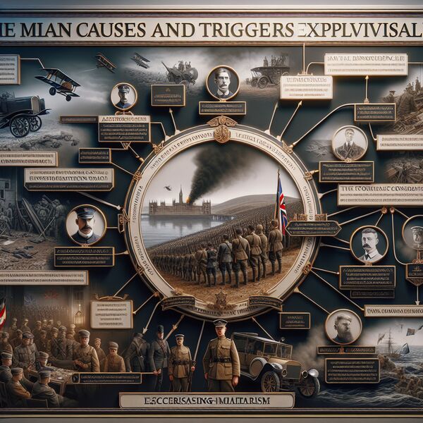 Ursachen und Auslöser 1 Weltkrieg erklärt