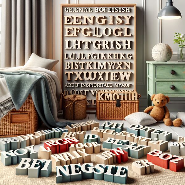 Außergewöhnliche englische Jungennamen » Inspiration für Eltern