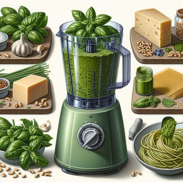 Basilikum Pesto selber machen » Einfaches Rezept für zu Hause