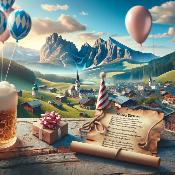 Bayerisches Geburtstagsgedicht » Die perfekte Überraschung für Bayern-Fans