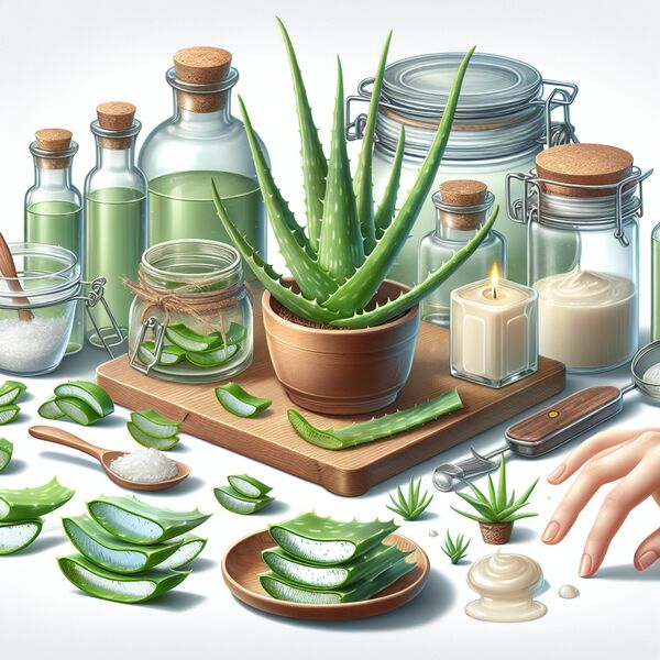 Aloe Vera Gel selber machen » Natürliche Pflege für Haut und Haar