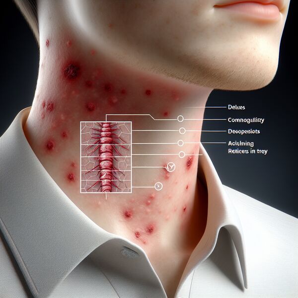 Ausschlag am Hals: Bilder und Tipps für die richtige Behandlung »