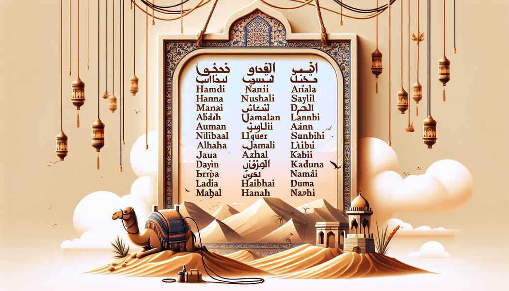 Einzigartige Namen und ihre Herkunft   - Arabische schöne Jungennamen » Die besten Vorschläge
