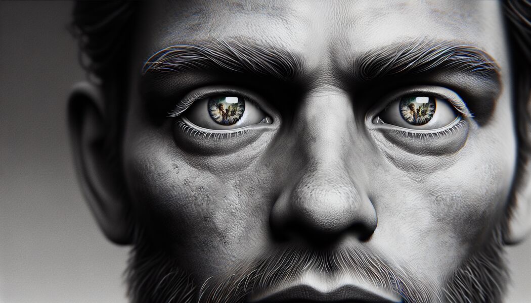 Der Blick als Ausdruck von Gedanken - Augen Gedicht » Die Schönheit der Augen in lyrischer Form