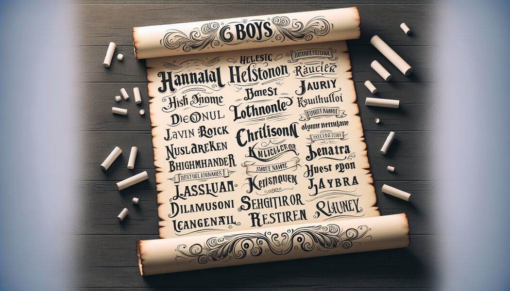 Namen von berühmten Persönlichkeiten   - Ausgefallene kurze Jungennamen » Die besten Ideen für deinen Sohn