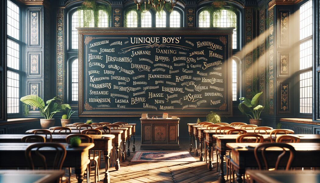 Futuristische und moderne Namensideen   - Ausgefallene Jungennamen » Die besten Ideen für außergewöhnliche Vornamen