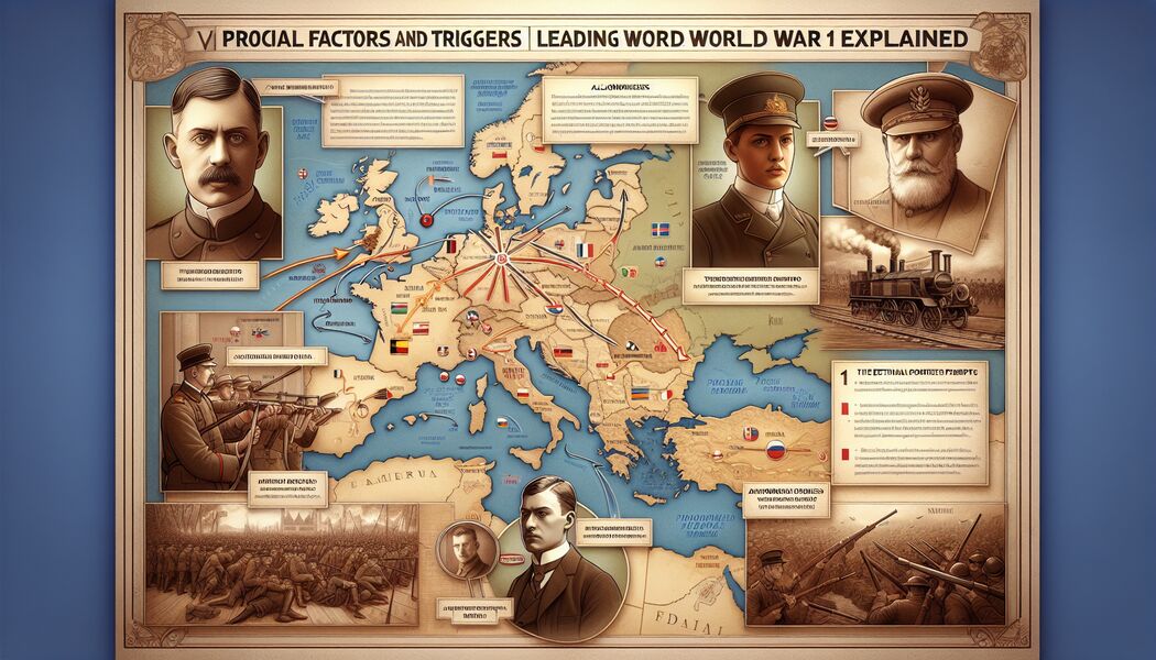 Attentat in Sarajevo als unmittelbarer Auslöser   - Ursachen und Auslöser 1 Weltkrieg erklärt