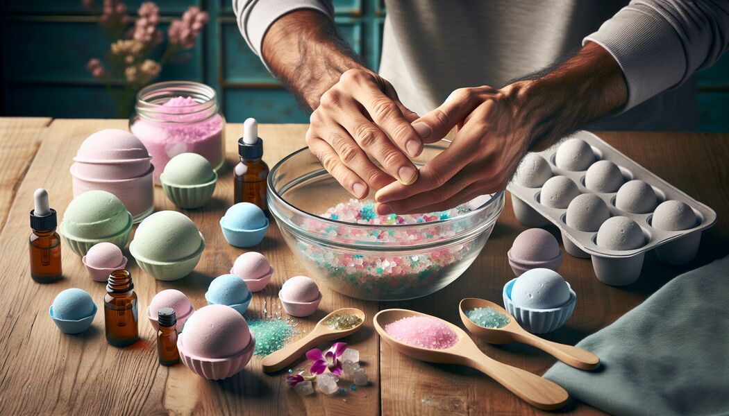 Formen der Badebombe und Trocknungszeit   - Badebombe selber machen » Einfache Anleitung für zu Hause