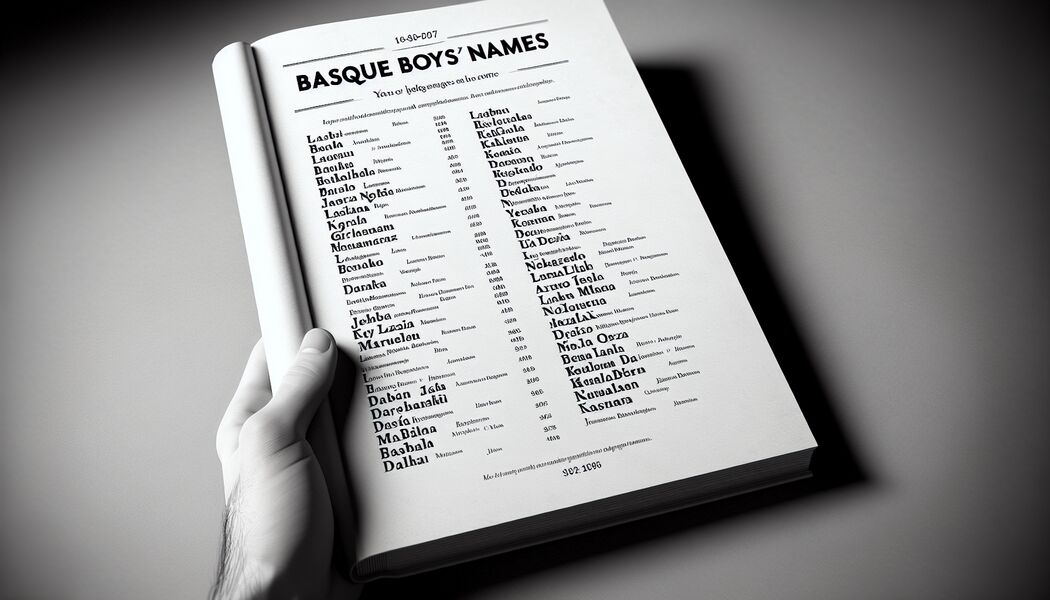 Einfluss der baskischen Sprache auf die Namenswahl   - Baskische Jungennamen » Bedeutung, Herkunft und beliebte Vornamen