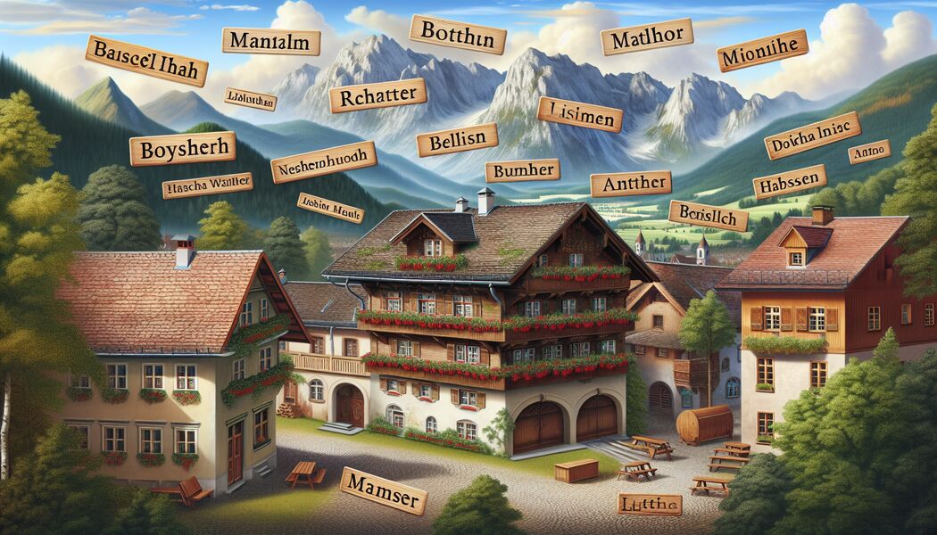 Regionale Unterschiede in Namensgebungen - Bayerische Jungennamen » Traditionelle Vornamen für Jungen