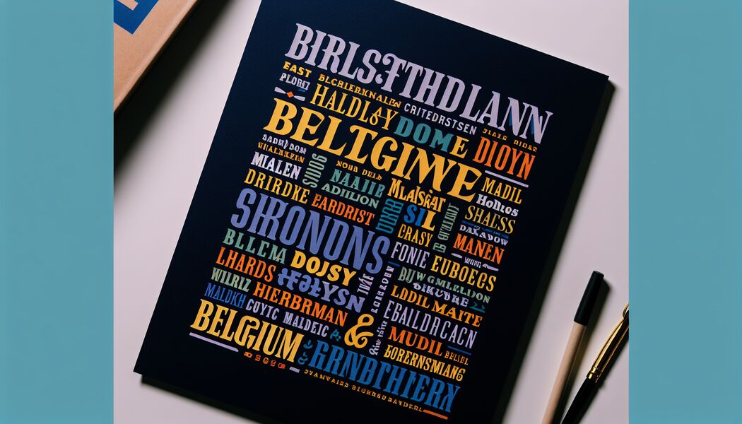 Moderne und innovative Jungennamen - Belgische Jungennamen » Die schönsten Vornamen für Jungen aus Belgien
