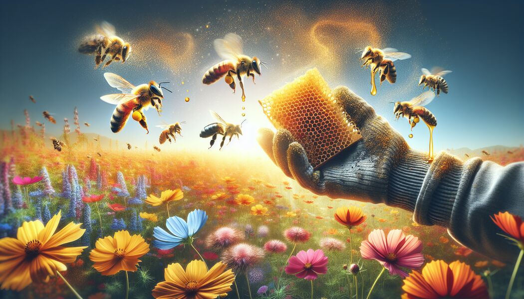 Wesentliche Rolle in der Bestäubung von Pflanzen - Bienen-Gedicht kurz » Eine poetische Hommage an die fleißigen Insekten
