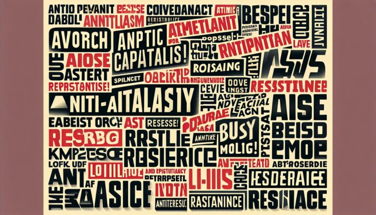Antikapitalismus Sprüche: Widerstand mit Worten