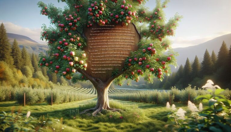 Apfelbaum Gedicht » Kurz und inspirierend