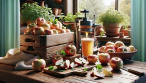 Apfelsaft selber machen » Frische Rezepte für zu Hause