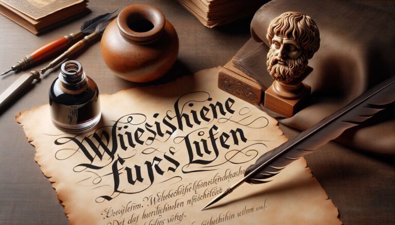 Aristoteles Zitate: Weisheiten fürs Leben