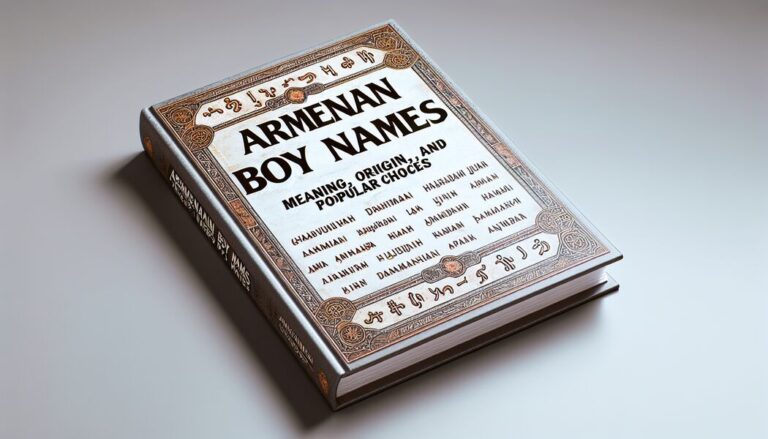 Armenische Jungennamen » Bedeutung, Herkunft und beliebte Vornamen