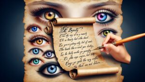 Augen Gedicht » Die Schönheit der Augen in lyrischer Form