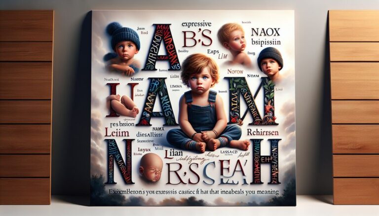 Ausdrucksstarke Jungennamen » Die besten Vorschläge für deinen Sohn