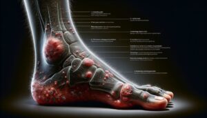 Ausschlag am Fuß durch Schwitzen » Ursachen und Behandlungstipps