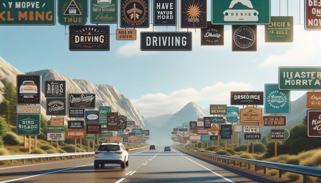 Die besten Autofahrer Sprüche für die Straße