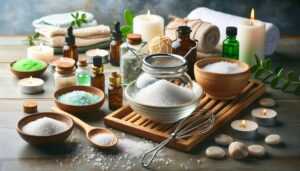 Badesalz selber machen » Entspannung pur für Zuhause