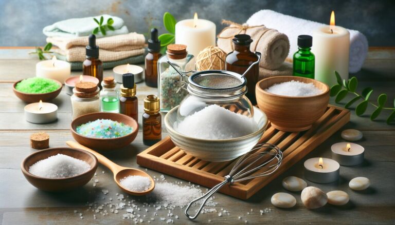 Badesalz selber machen » Entspannung pur für Zuhause