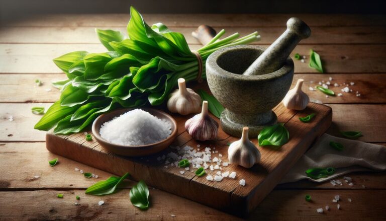 Bärlauchsalz selber machen » Einfaches Rezept und Anleitung Bärlauchsalz selber machen » Einfaches Rezept und Anleitung