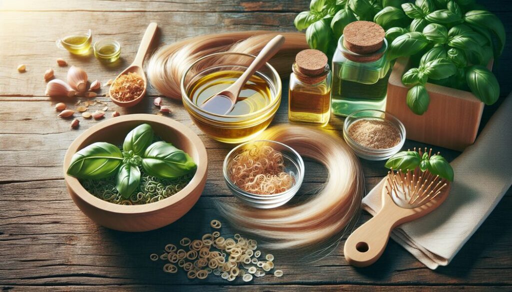 Basilikum Haarkur selber machen » Natürliche Pflege für gesundes Haar