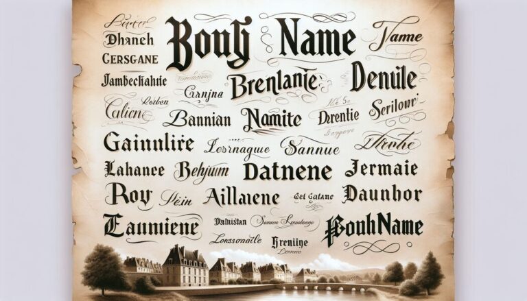 Beliebte französische Jungennamen » Eine Liste der Top-Namen