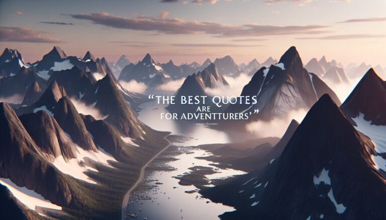 Bergsteiger Spruch » Die besten Zitate für Abenteurer
