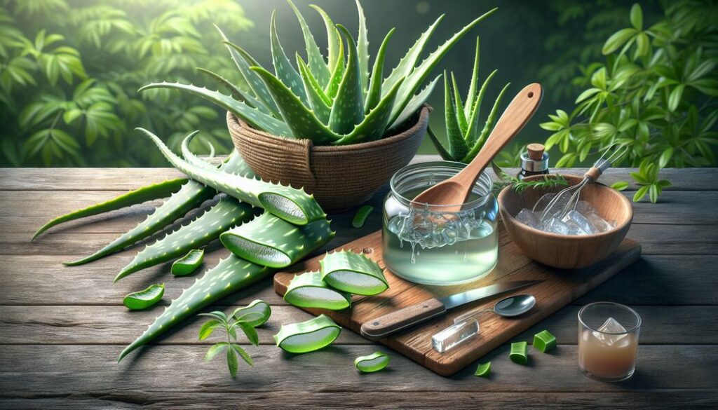 Aloe Vera Gel selber machen » Natürliche Pflege für Haut und Haar