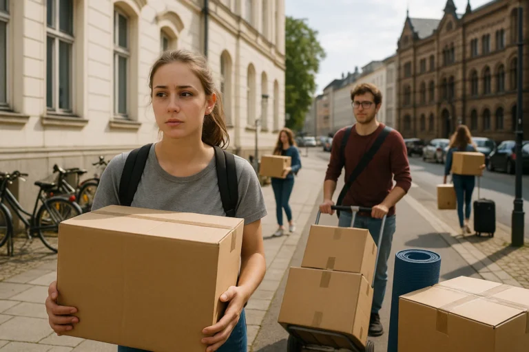 studentische Umzugsnomaden