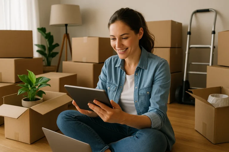Die Rolle digitaler Tools bei stressfreien Umzügen Digitale Umzugshilfen
