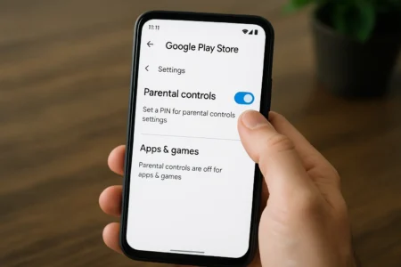 Play Store Kindersicherung