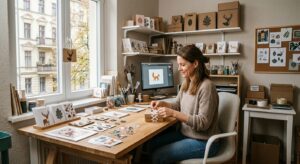 Vom Bastelzimmer zum kleinen Business: Wie Motive den eigenen Auftritt prägen